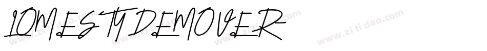 LOMESTY DEMO VER字体转换